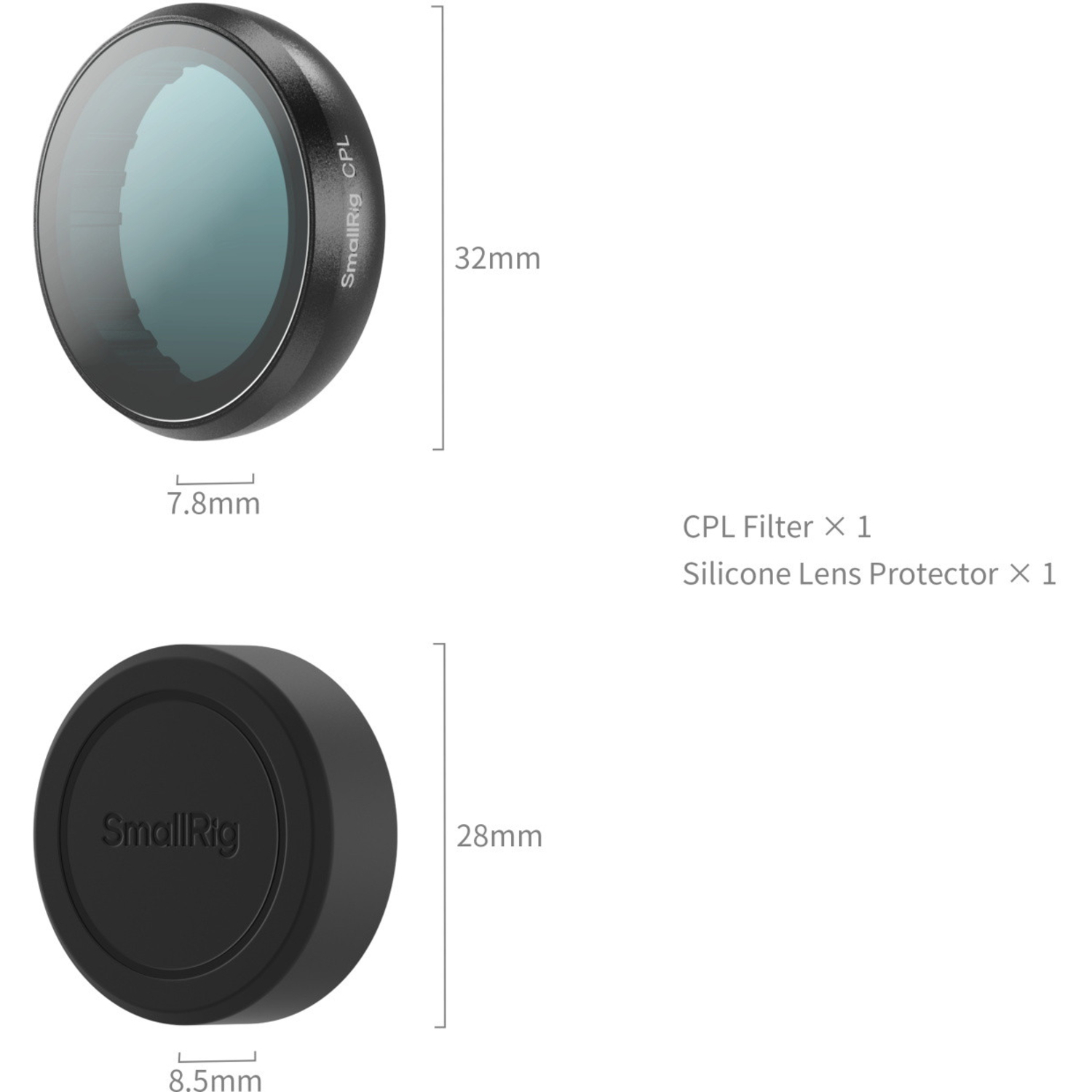 SmallRig Polfilter 6087 für Insta360 GO Ultra