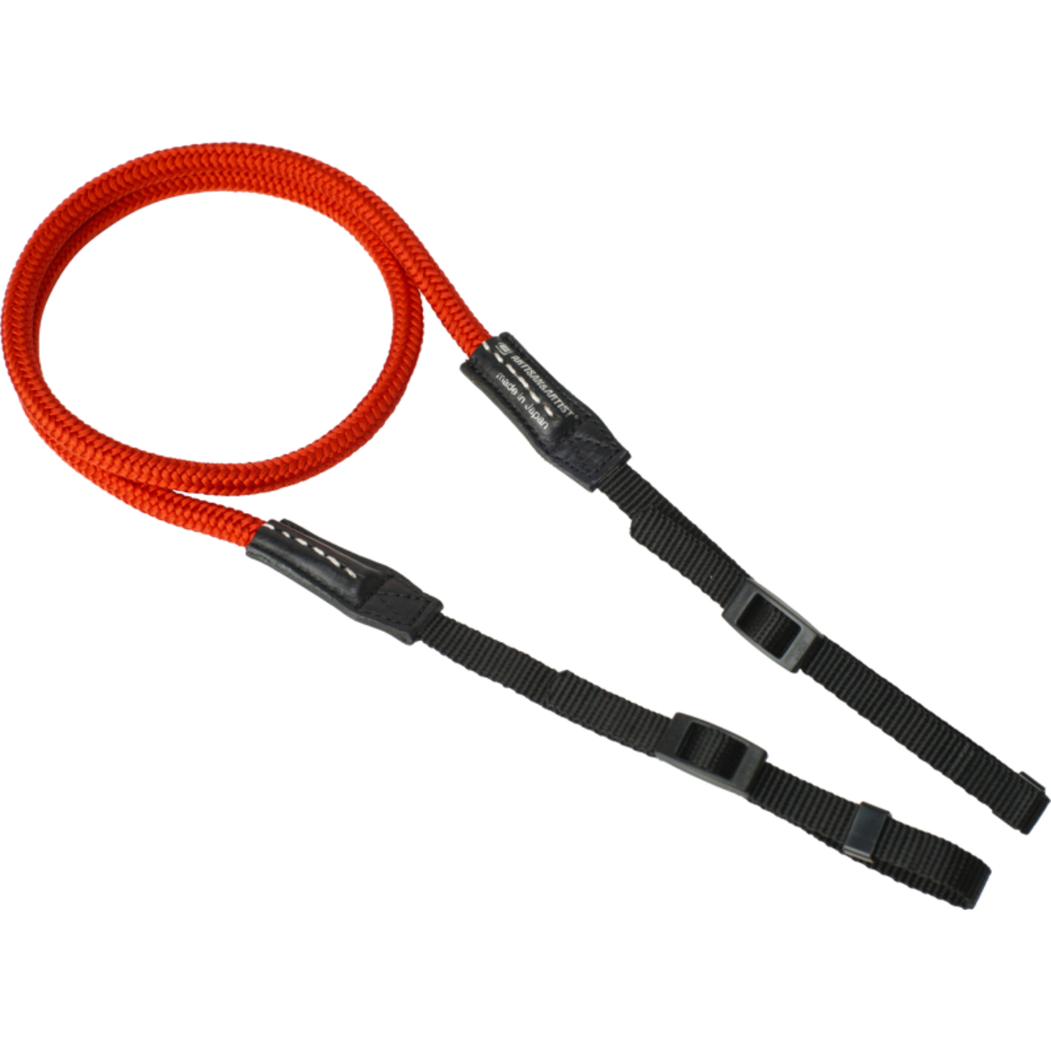 Artisan&Artist Kameragurt ACAM-307N handgewebte Seide rot