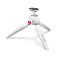 Manfrotto PIXI Evo, Mini-Stativ, 2 Segmente weiß