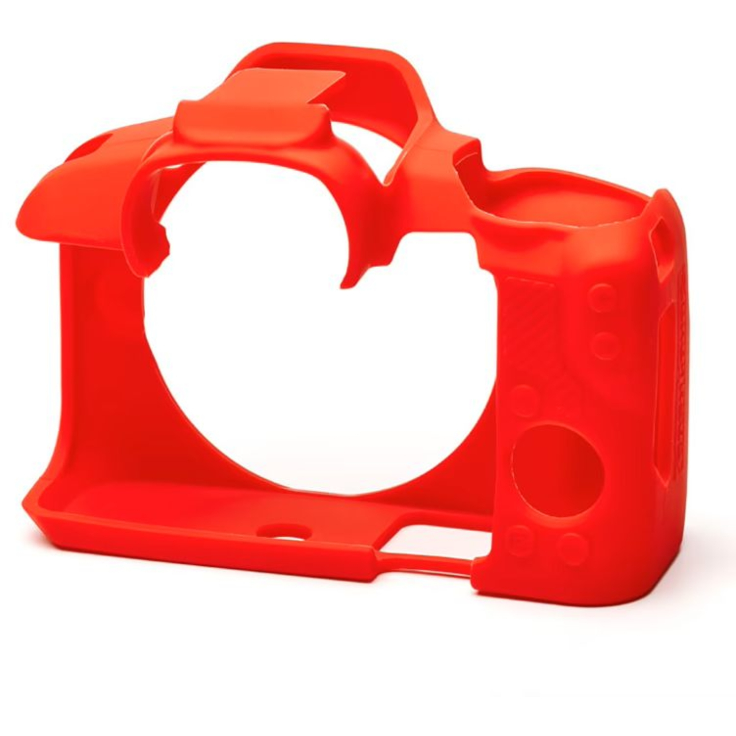 easyCover Silikon-Schutzhülle für Canon R50 Rot