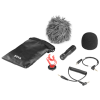 Boya BY-MM1 Kompaktes Aufsteckmikrofon für Smartphones & DSLR