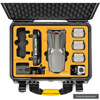 HPRC Hartschalenkoffer MAV2-2400BLK-02 für DJI Mavic 2 Pro/Zoom mit Smart Controller