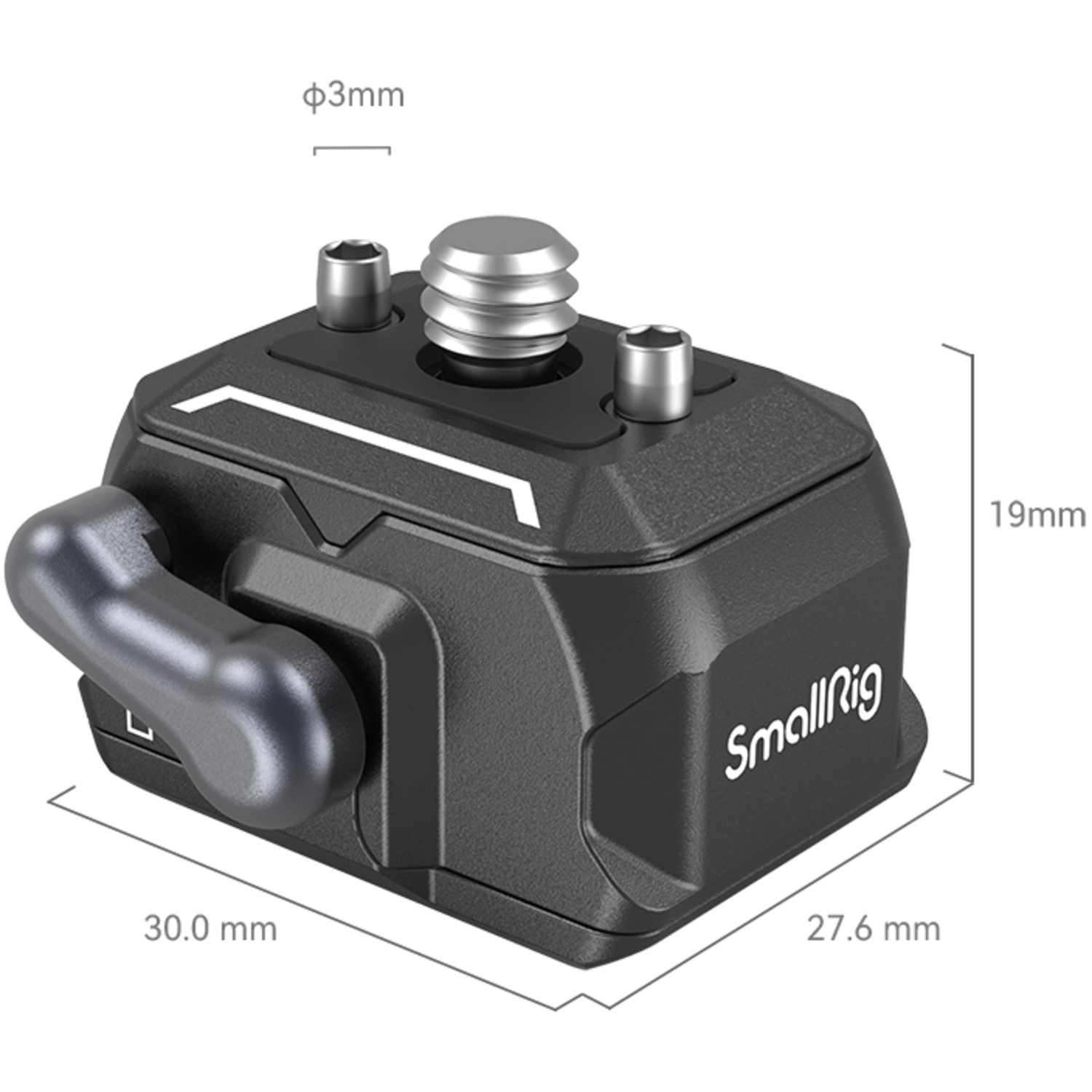 SmallRig Universal Mini-Schnellwechselplatte und -Klemme 3513C