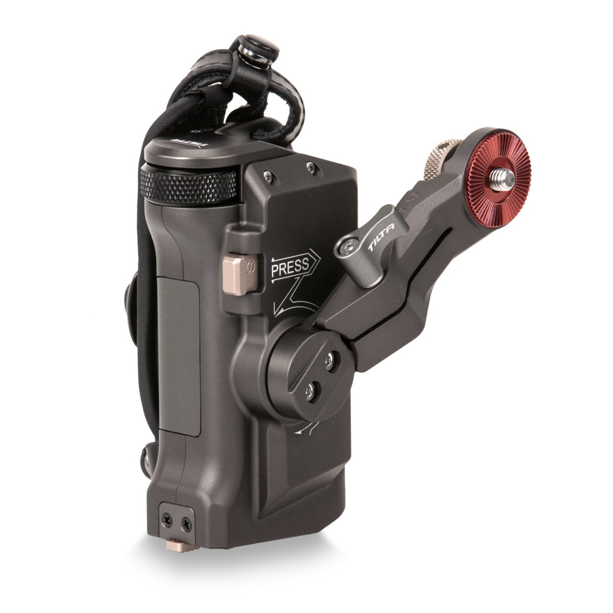 Tilta Kippbarer rechter Griff für erweiterten Fokus, Typ V (F570 Akku) in Tiltagrau