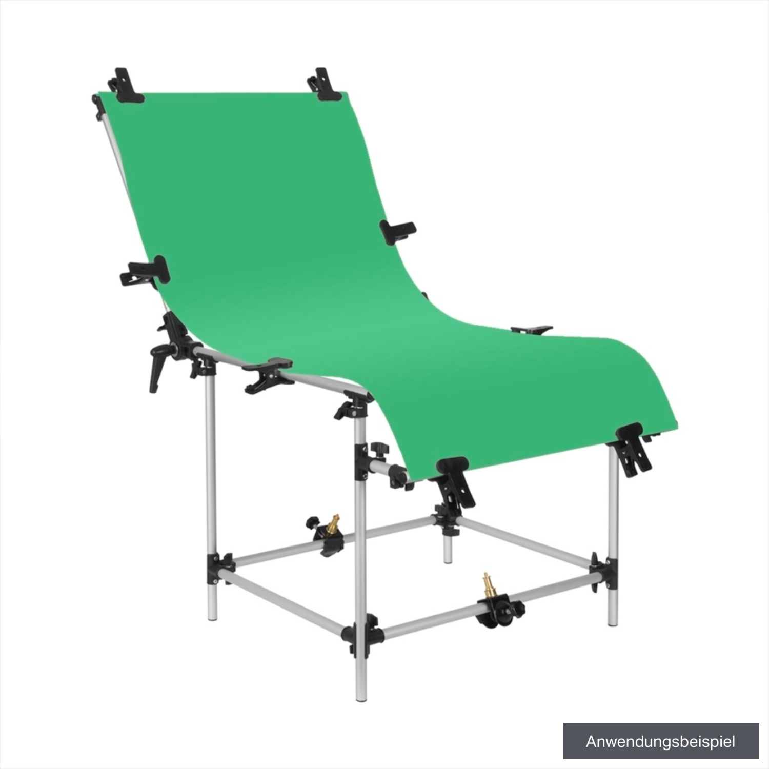 GlareOne PVC Hintergrund grün 60 x 130cm