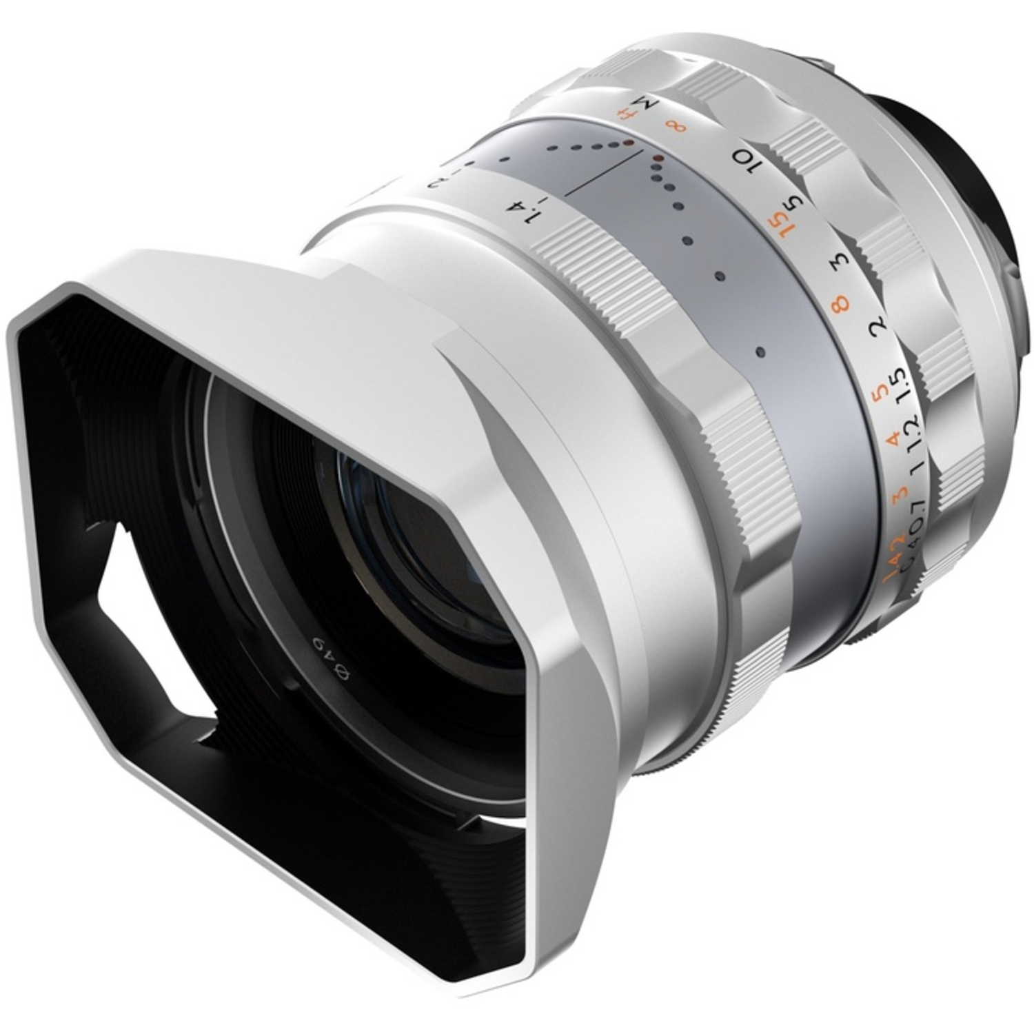 Thypoch Simera 28mm F1.4 Typ II für Leica M-Mount silber