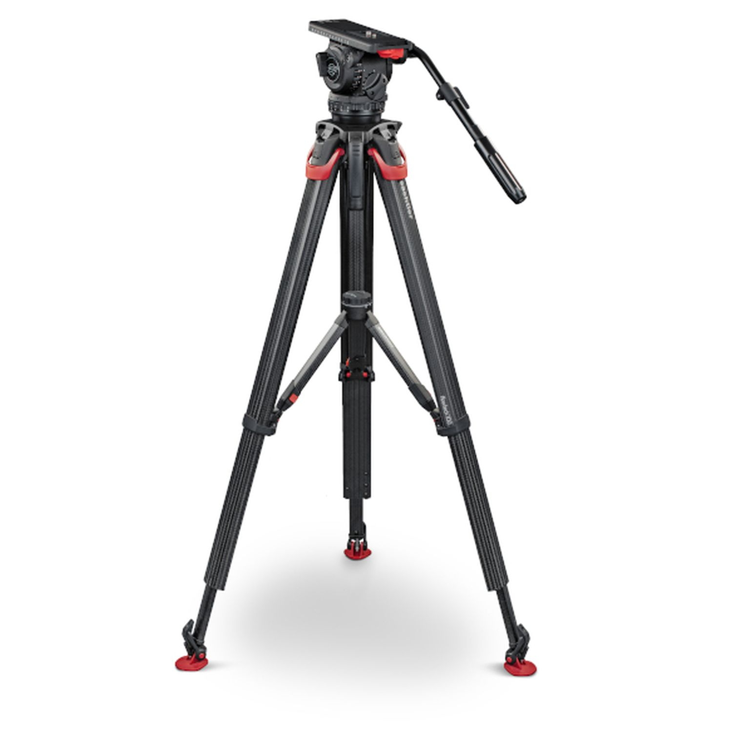 Sachtler SAC1811FTMS System Video 18 Kohlefaser mit Stativkopf, flowtech® Stativ, Mittelspinne und Tasche