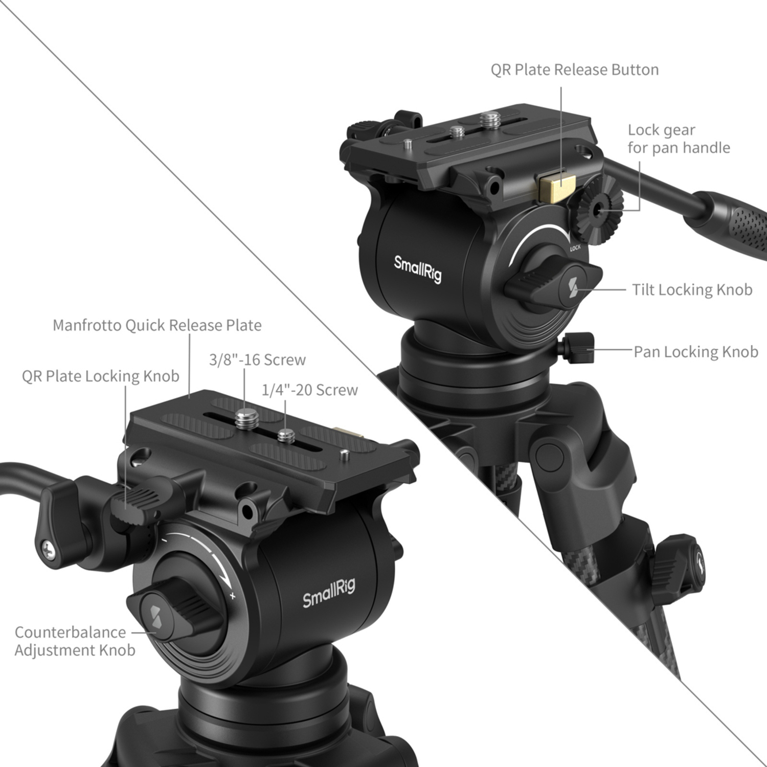 SmallRig Stativ AD14 5441