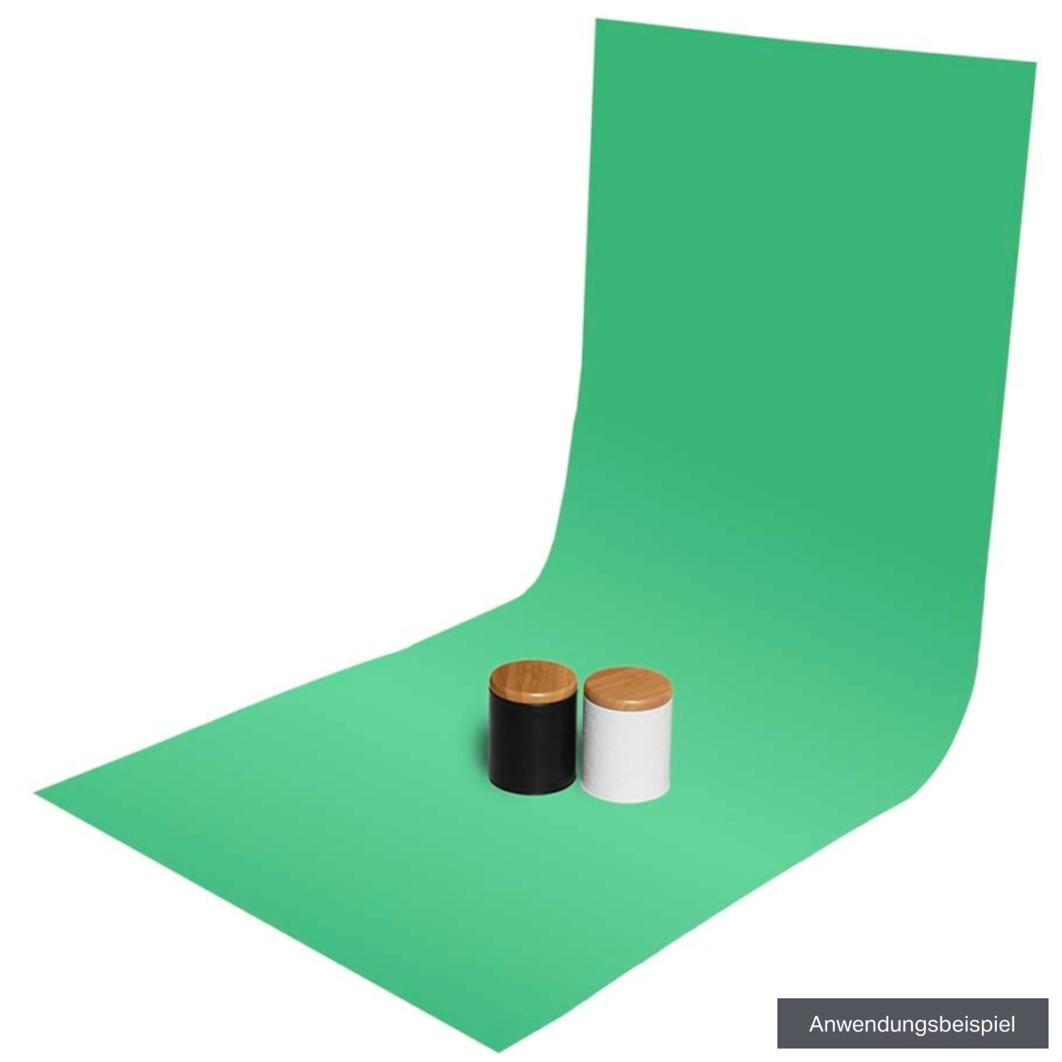 GlareOne PVC Hintergrund grün 60 x 130cm