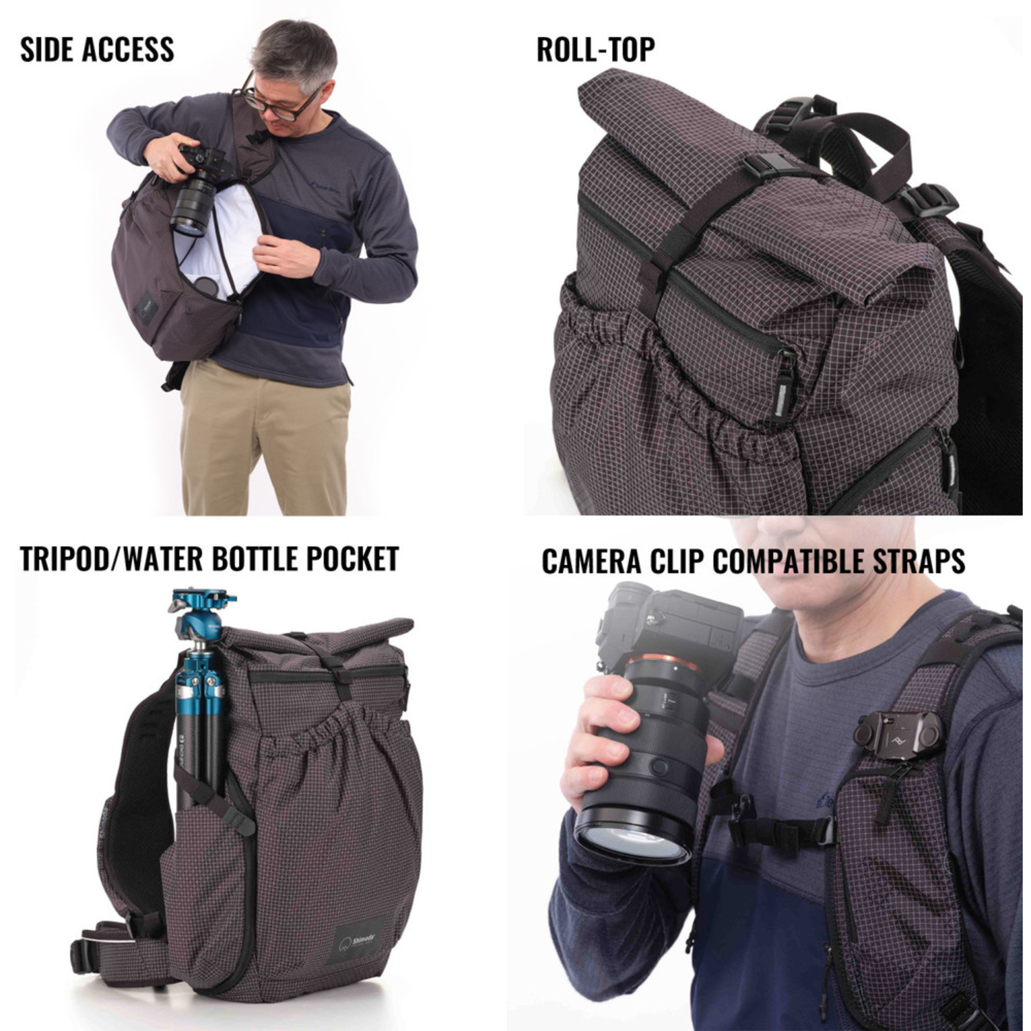 Shimoda Side Lite 22 Starter Kit Schwarz/Weiß