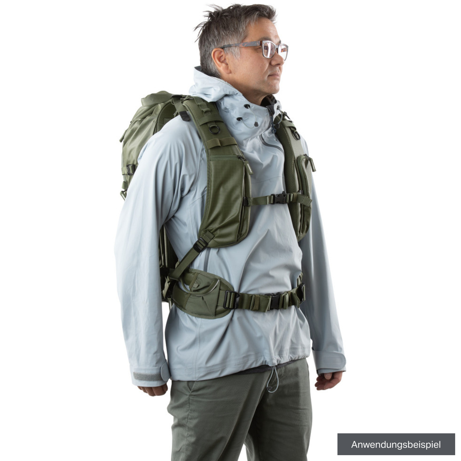 Shimoda Rucksackgurte Plus Armeegrün