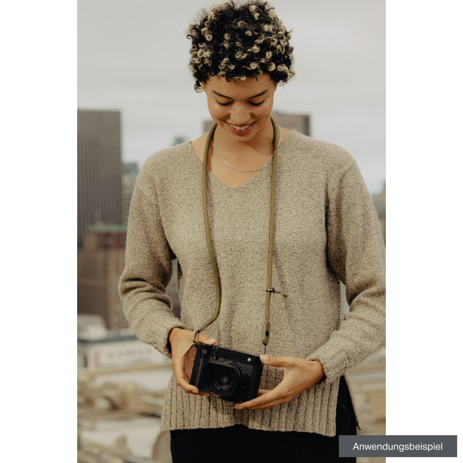 Peak Design Kameragurt Form Rope Standard Kelp