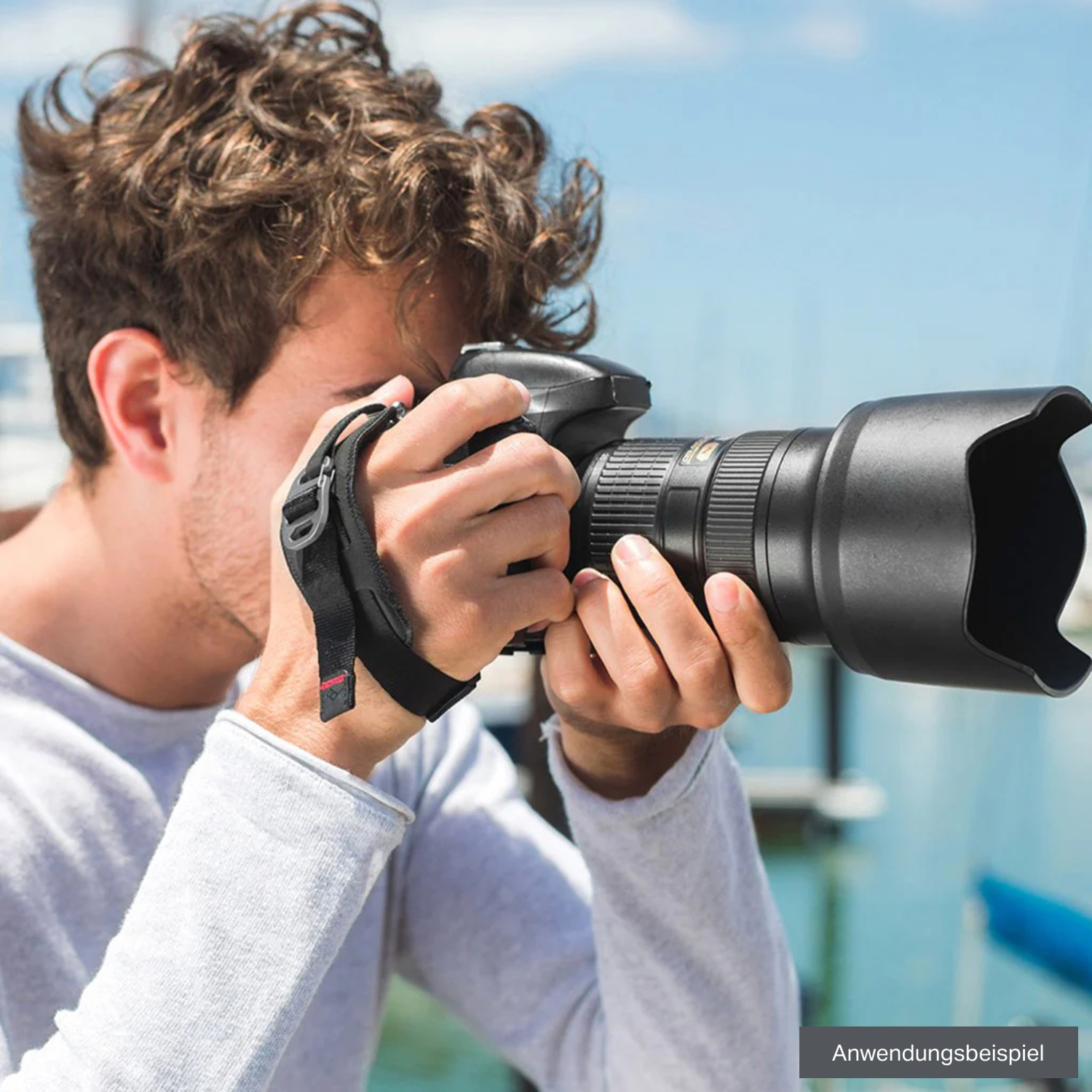 Peak Design Handschlaufe Clutch schwarz