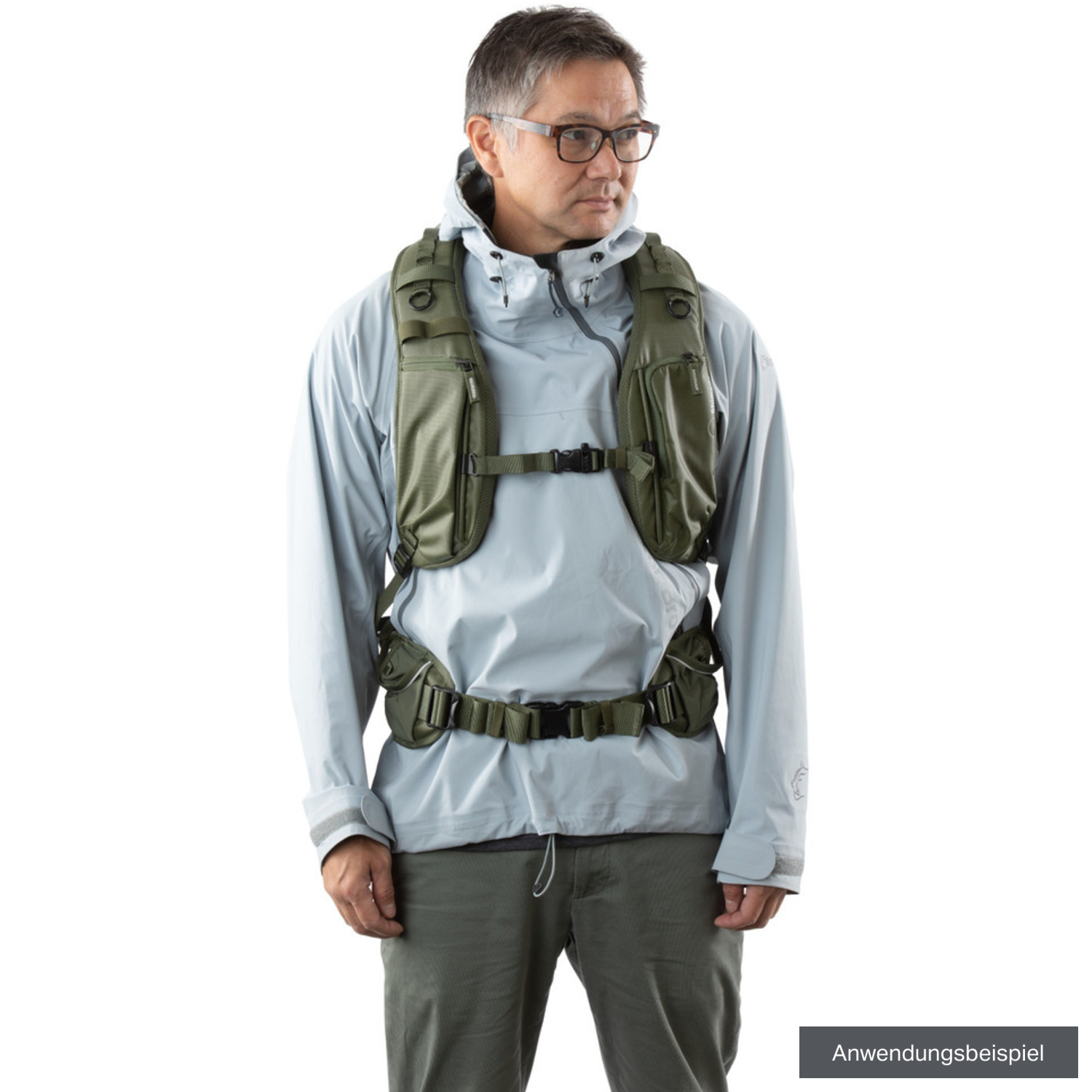 Shimoda Rucksackgurte Plus Armeegrün