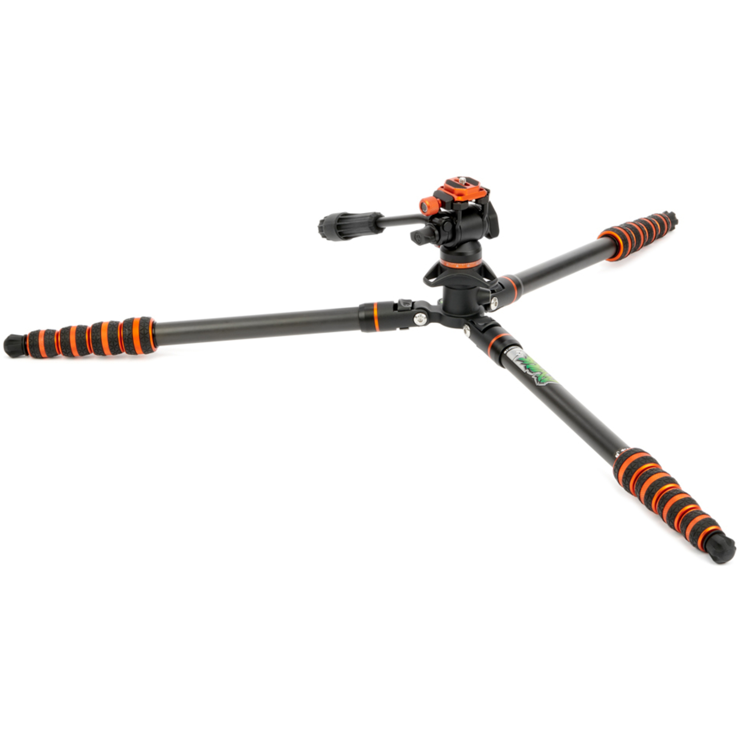 3 Legged Thing Punks Brian 2.0 & Airhed Trinity schwarz/orange