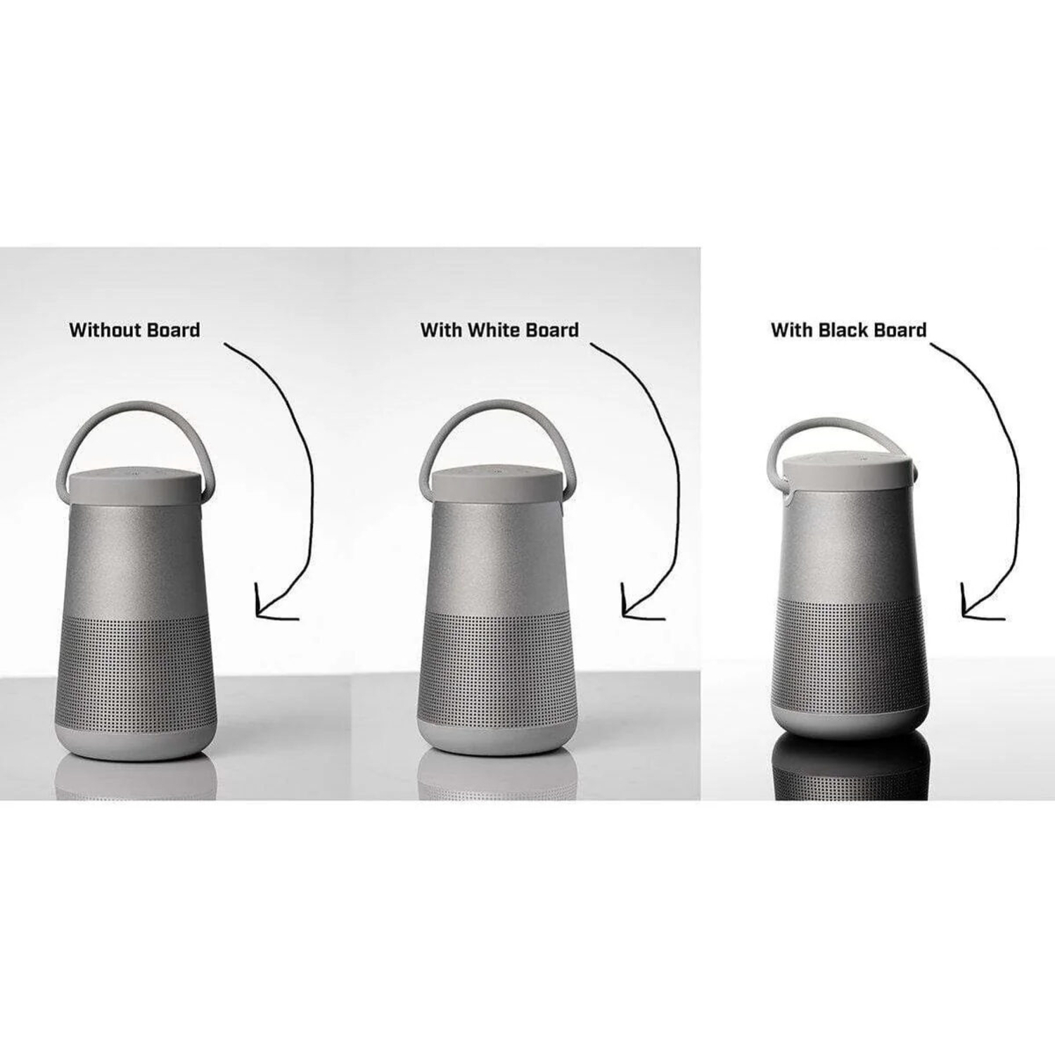 V-Flat World Tabletop V-Flats - Groß (3'x4') 2x Weiß 2x Schwarz