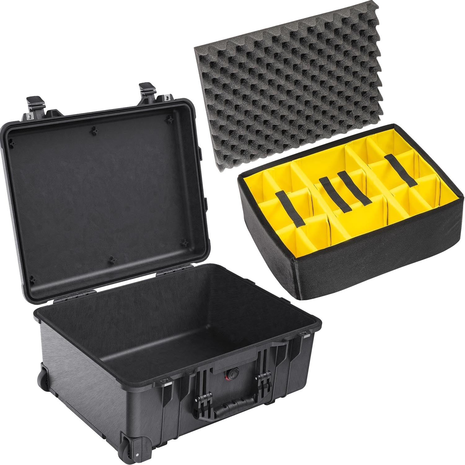 Peli Protector Schutzkoffer 1560 mit Einteilungssystem 1565