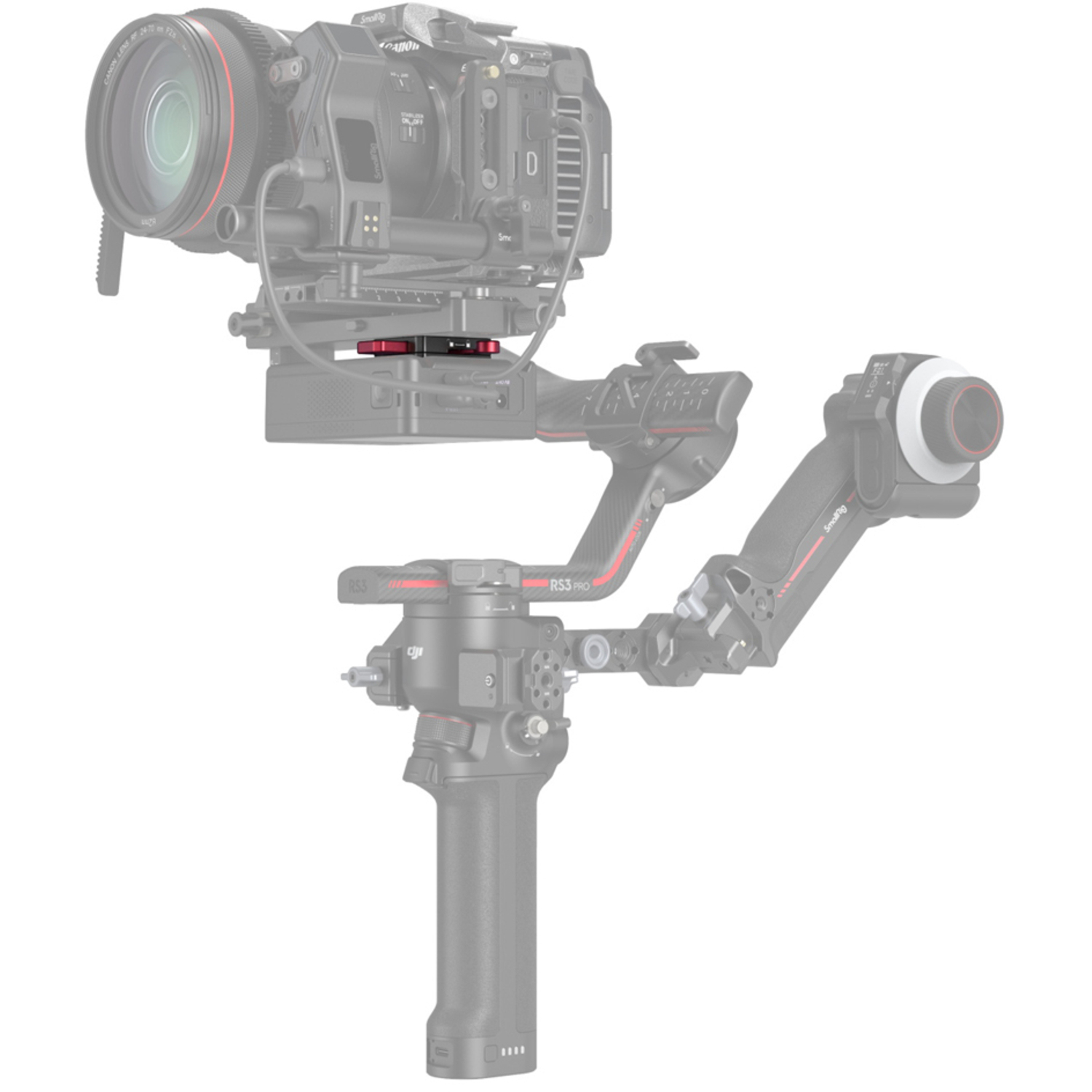 SmallRig Stromversorgungs-Montageplatte 4189 für DJI RS Gimbals