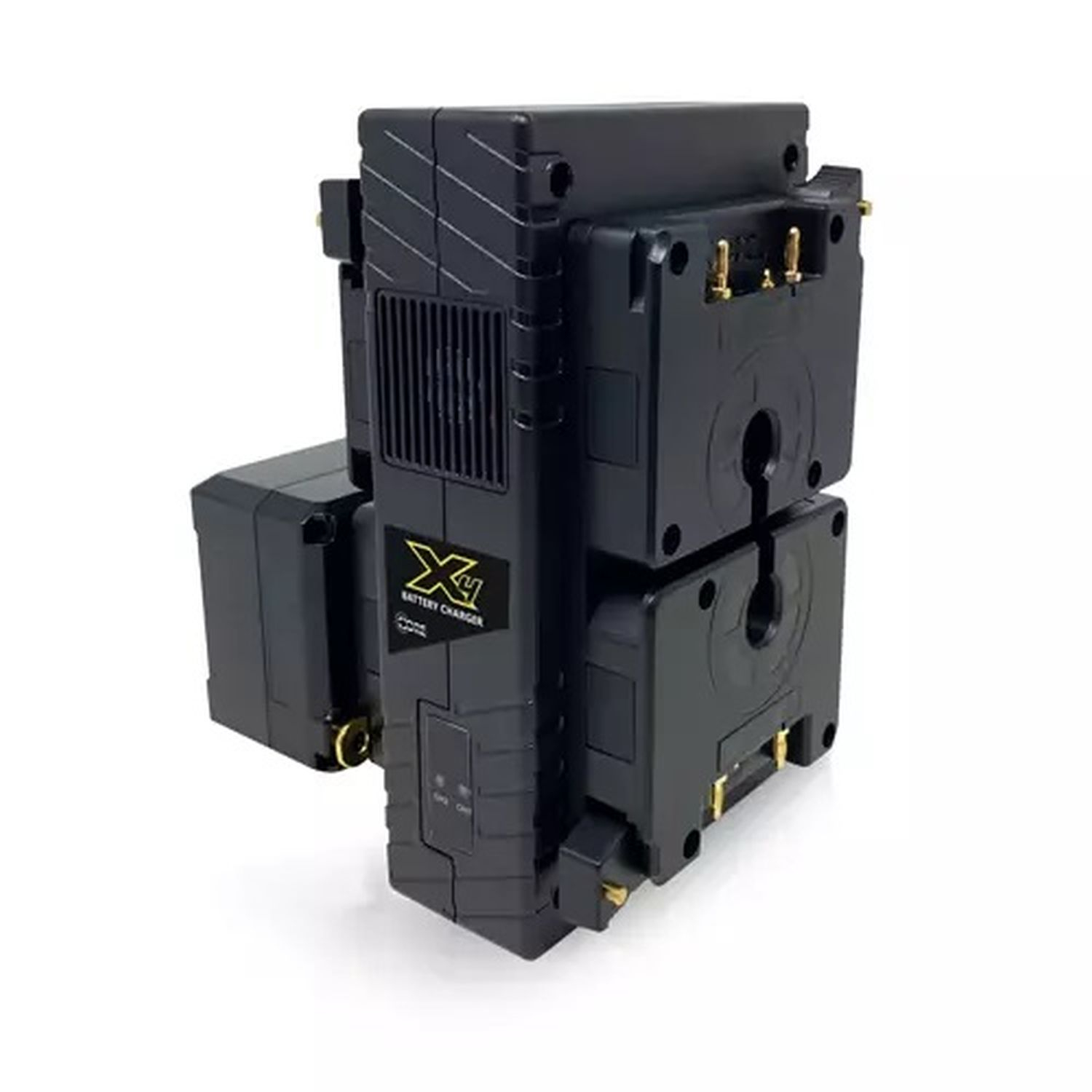 Core SWX GP-X4A 4-fach Ladegerät für Micro-Style Akkupacks Gold Mount