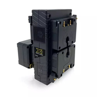 Core SWX GP-X4A 4-fach Ladegerät für Micro-Style Akkupacks Gold Mount
