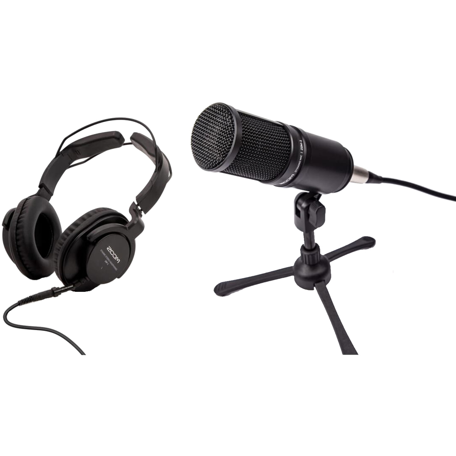 Zoom ZDM-1PMP Podcast Mikrofon-Kit