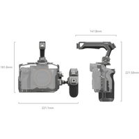 SmallRig HawkLock QR Advanced Cage 4539 für Sony Alpha 7R V, IV