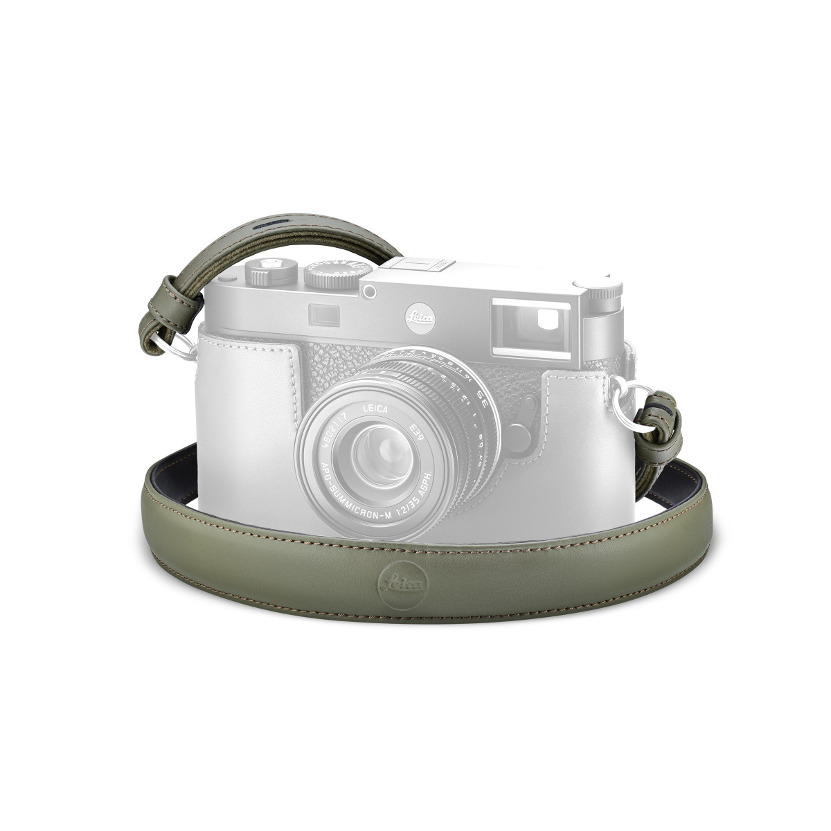 Leica Kameragurt olivgrün für D-LUX, CL, Q, M