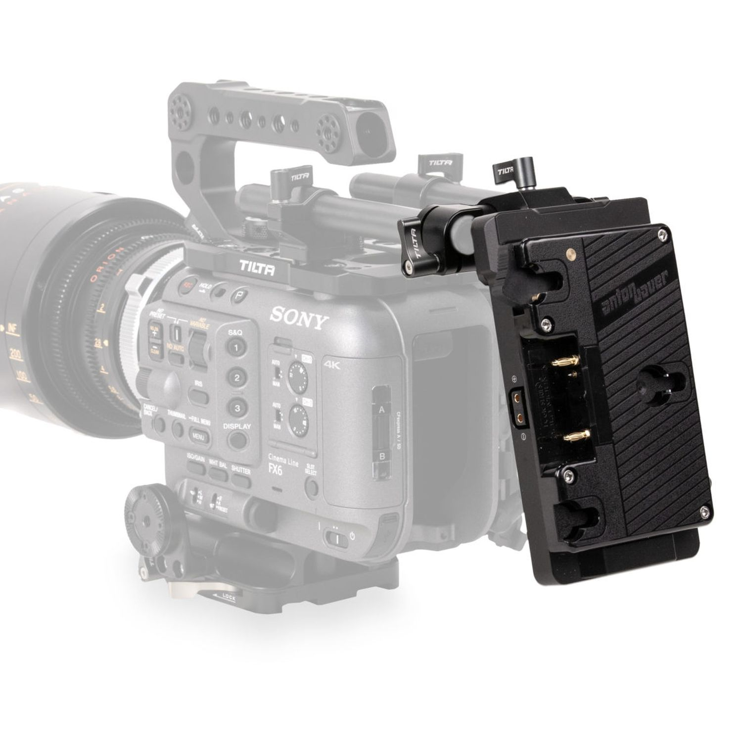 Tilta ES-T20-BTP2-AB Akkuplatte für Sony FX6 Typ II Gold Mount