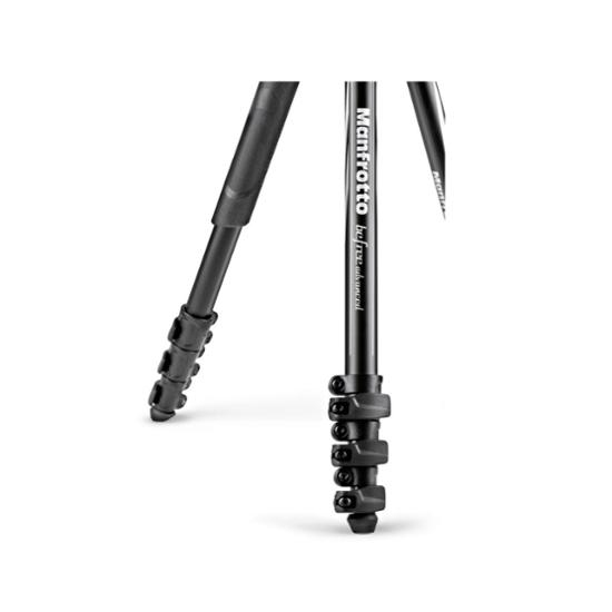 Manfrotto Befree Advanced Alu Reisestativ Kit QPL schwarz