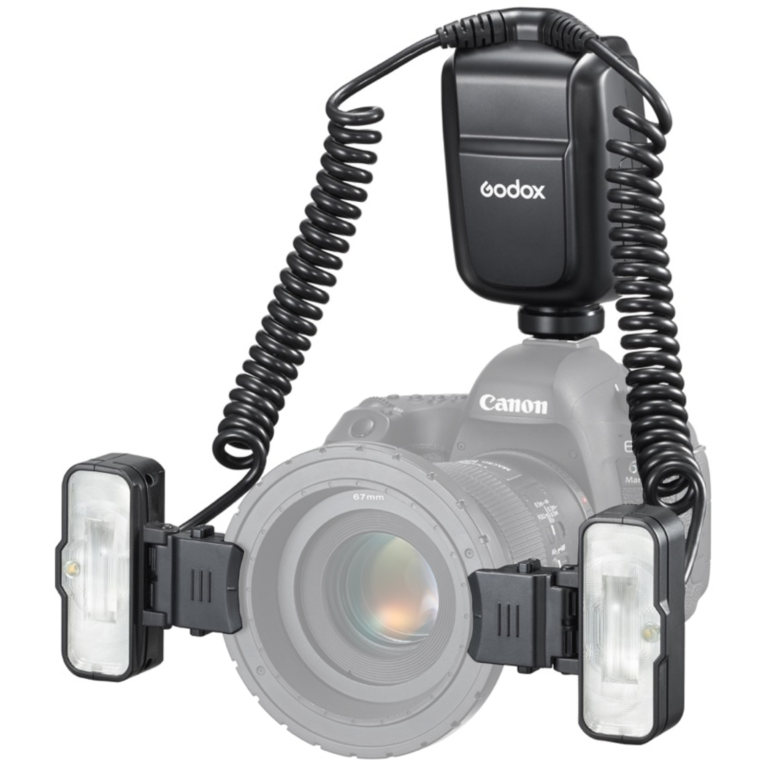 Godox Macro Twin TTL Blitz MF-T76C für Canon