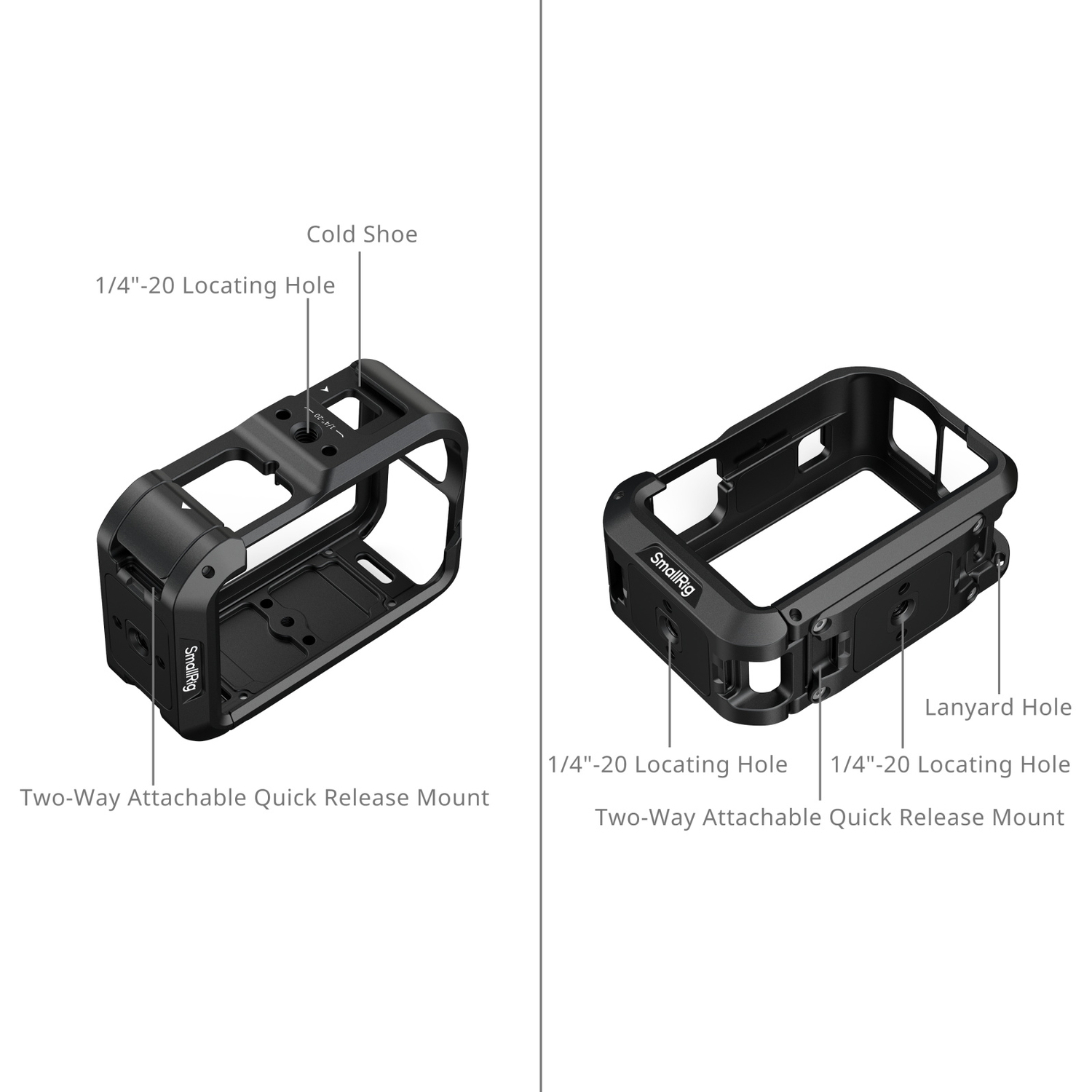 SmallRig Cage Advanced Edition 5887 für DJI Osmo Action 6