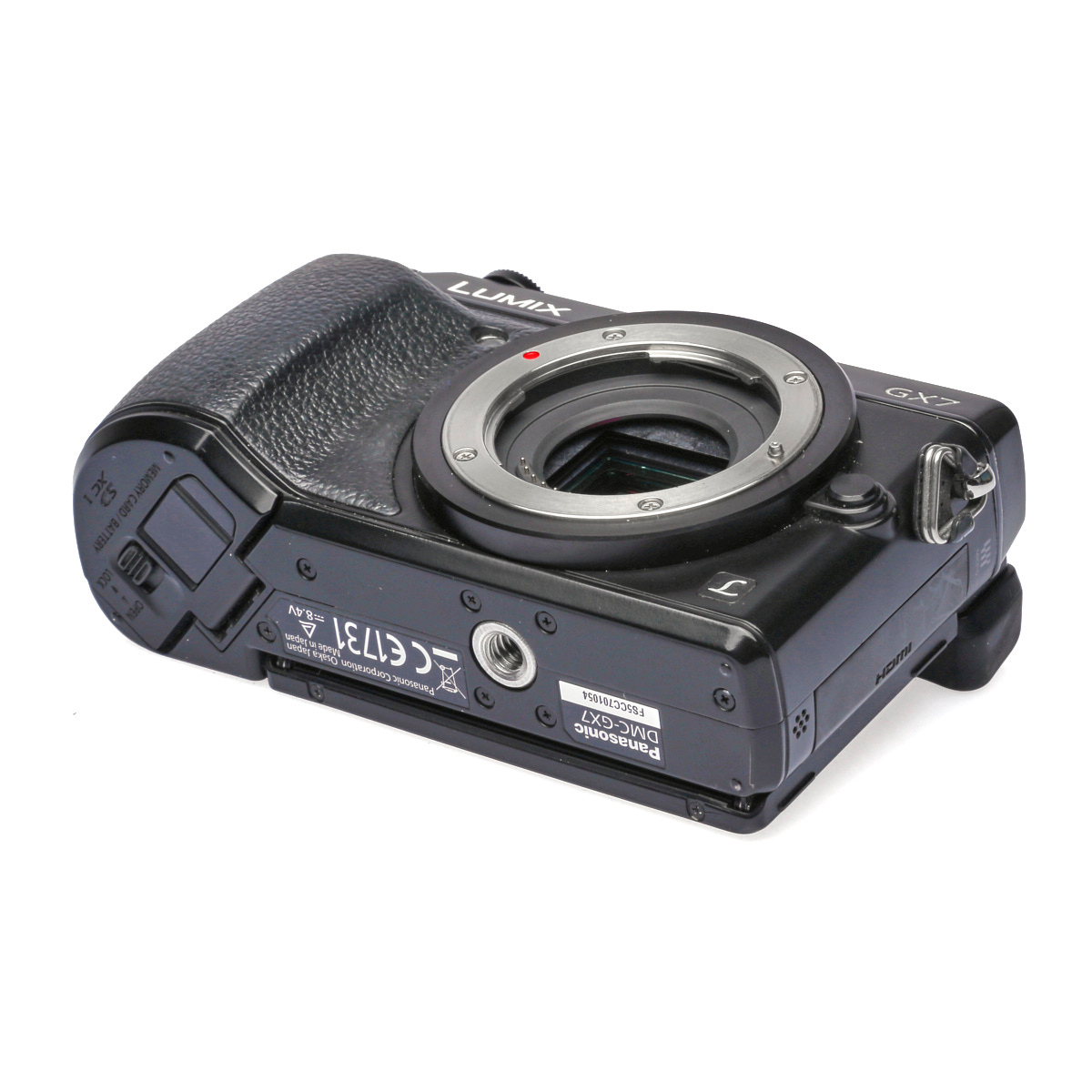Panasonic SDS GX7 Body in Schwarz