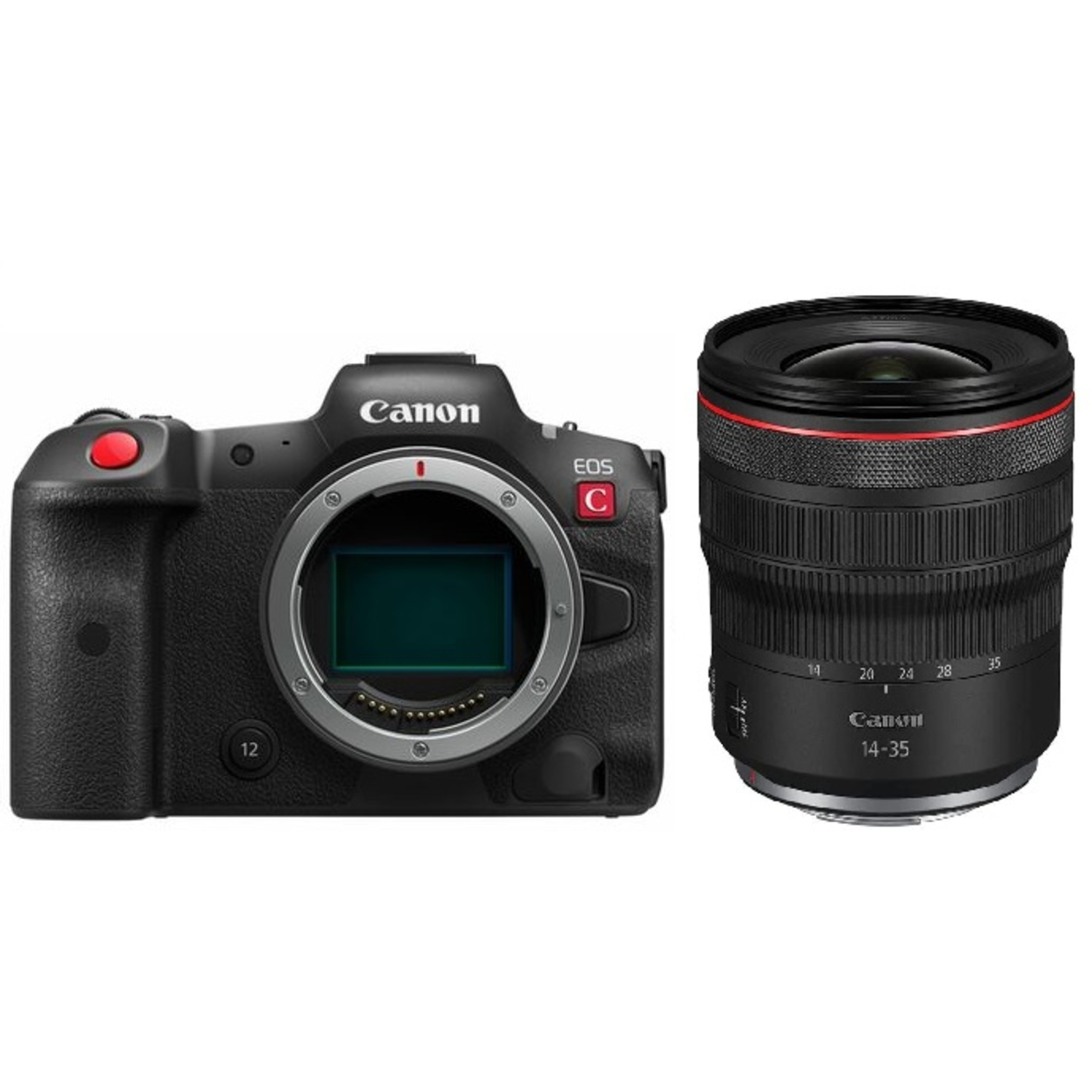 Canon EOS R5 C mit RF 14-35mm F4L IS USM