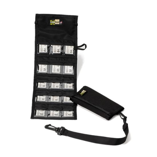 LensCoat Speicherkartenetui SD15 schwarz für SD-Karten