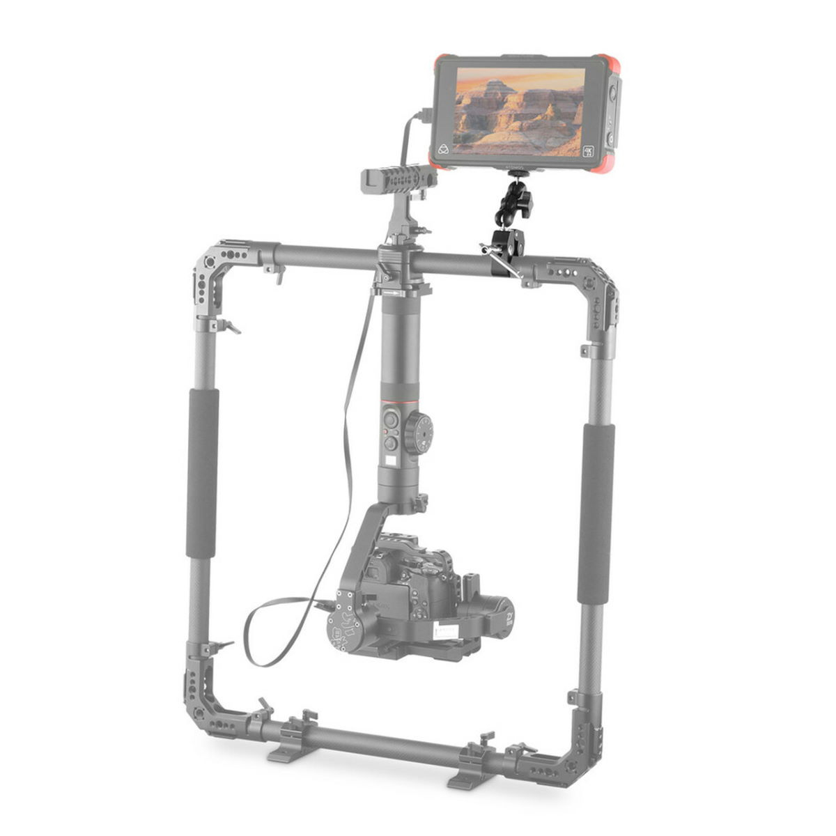 SmallRig 2164 Crab-Shaped Klemme mit Ballhead-Gelenkarm