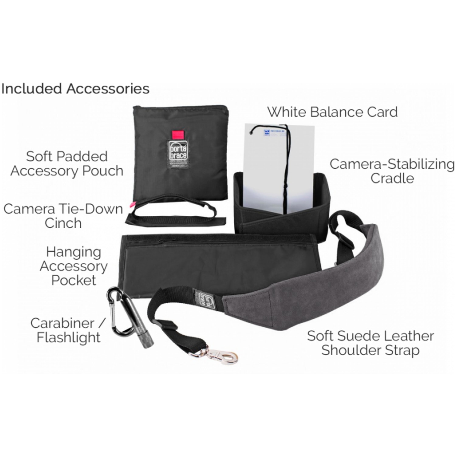 Porta Brace Car-3Cam Cargo Tasche für Pro Videokameras