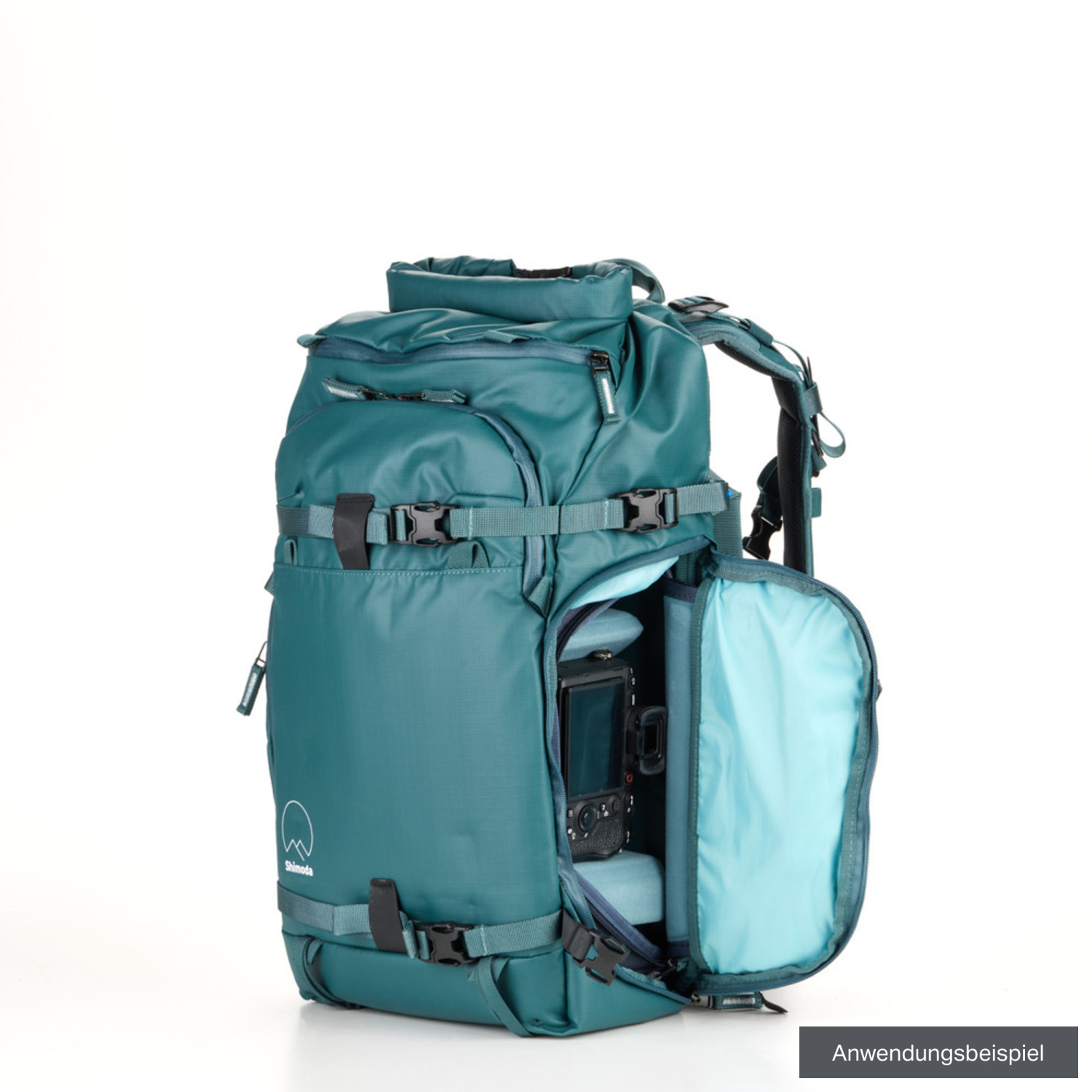Shimonda Action X25 v2 Women's Starter Kit mit kleiner Mirrorless Core Unit Teal
