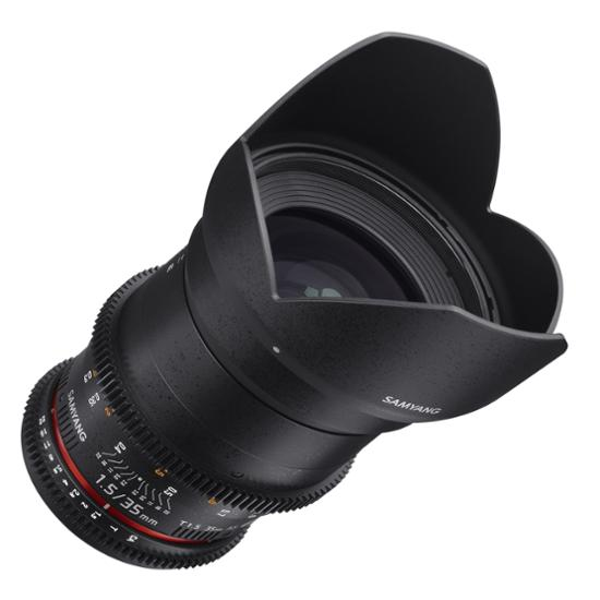 Samyang 35mm T1.5 VDSLR AS UMC II für Canon EF-Mount