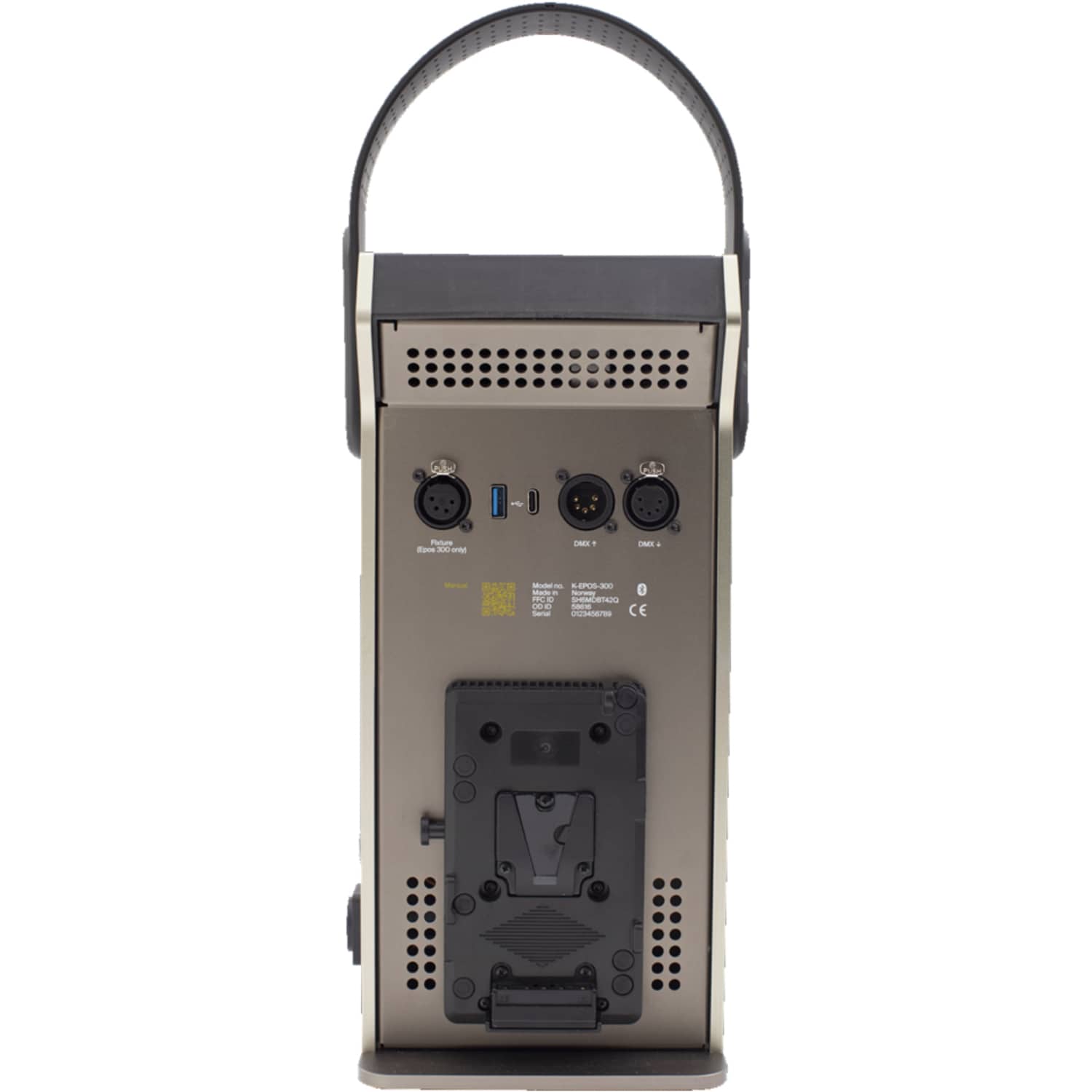 Kelvin Light EPOS 300 RGBACL LED-COB Studioleuchte V-Mount