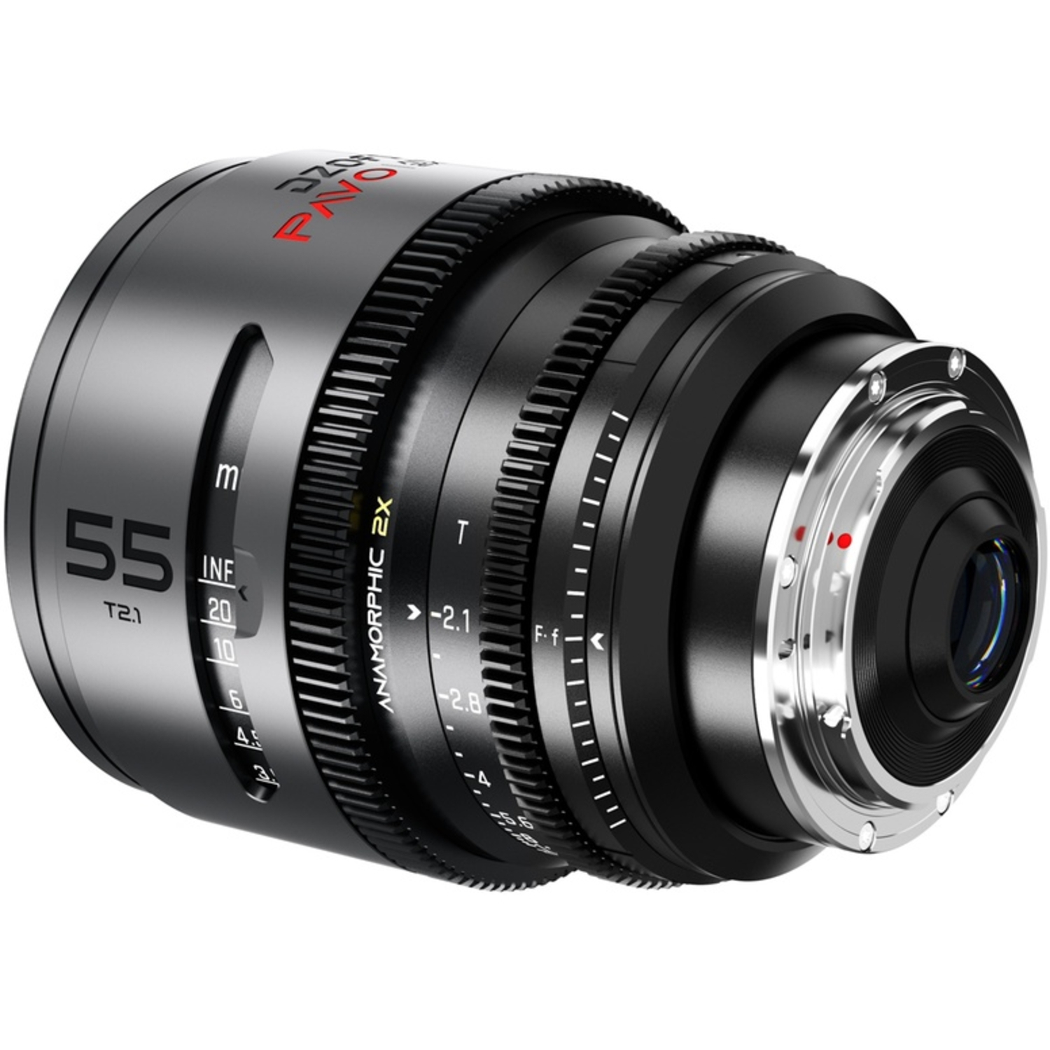 DZOFILM PAVO 2X ANAMORPHIC 55mm T2.1 Gold Neutral Coating Metric für PL/EF-Mount