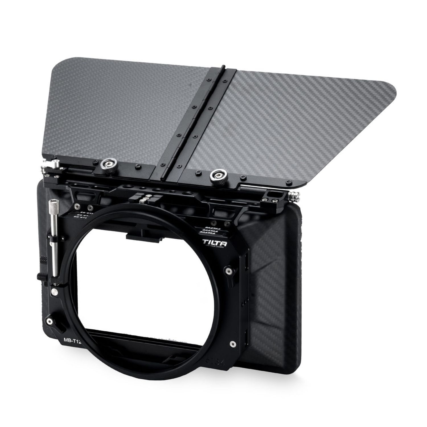 Tilta MB-T12-M134 4×5,65 Kohlefaser-Mattbox (zum Anklammern) mit Einzelunterstützung 134 mm Schwarz