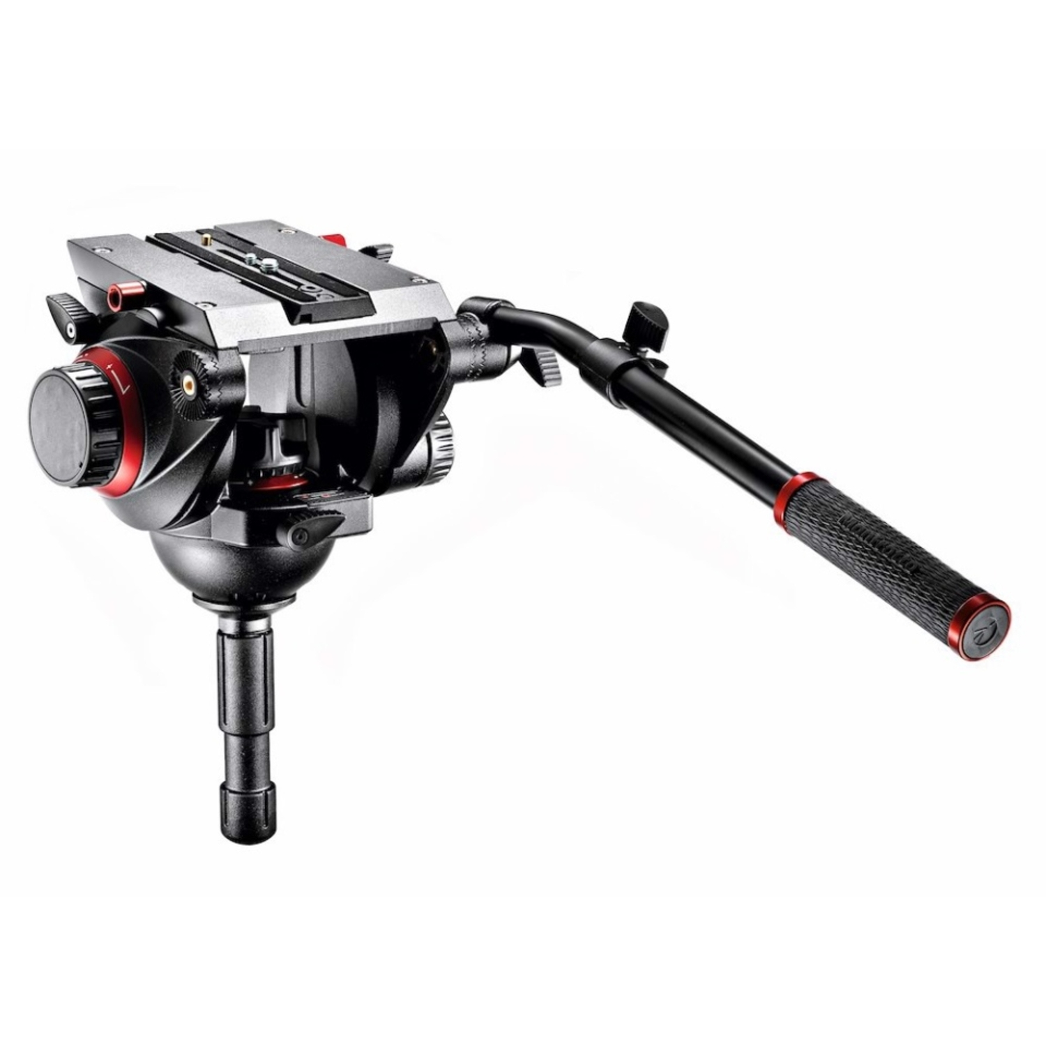 Manfrotto 645 Alu Fast Doppelrohr-Stativ mit 509 Pro Videokopf