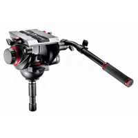 Manfrotto 645 Alu Fast Doppelrohr-Stativ mit 509 Pro Videokopf