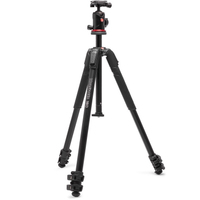 Manfrotto 190X AS Aluminium-Stativ-Set mit Kugelkopf