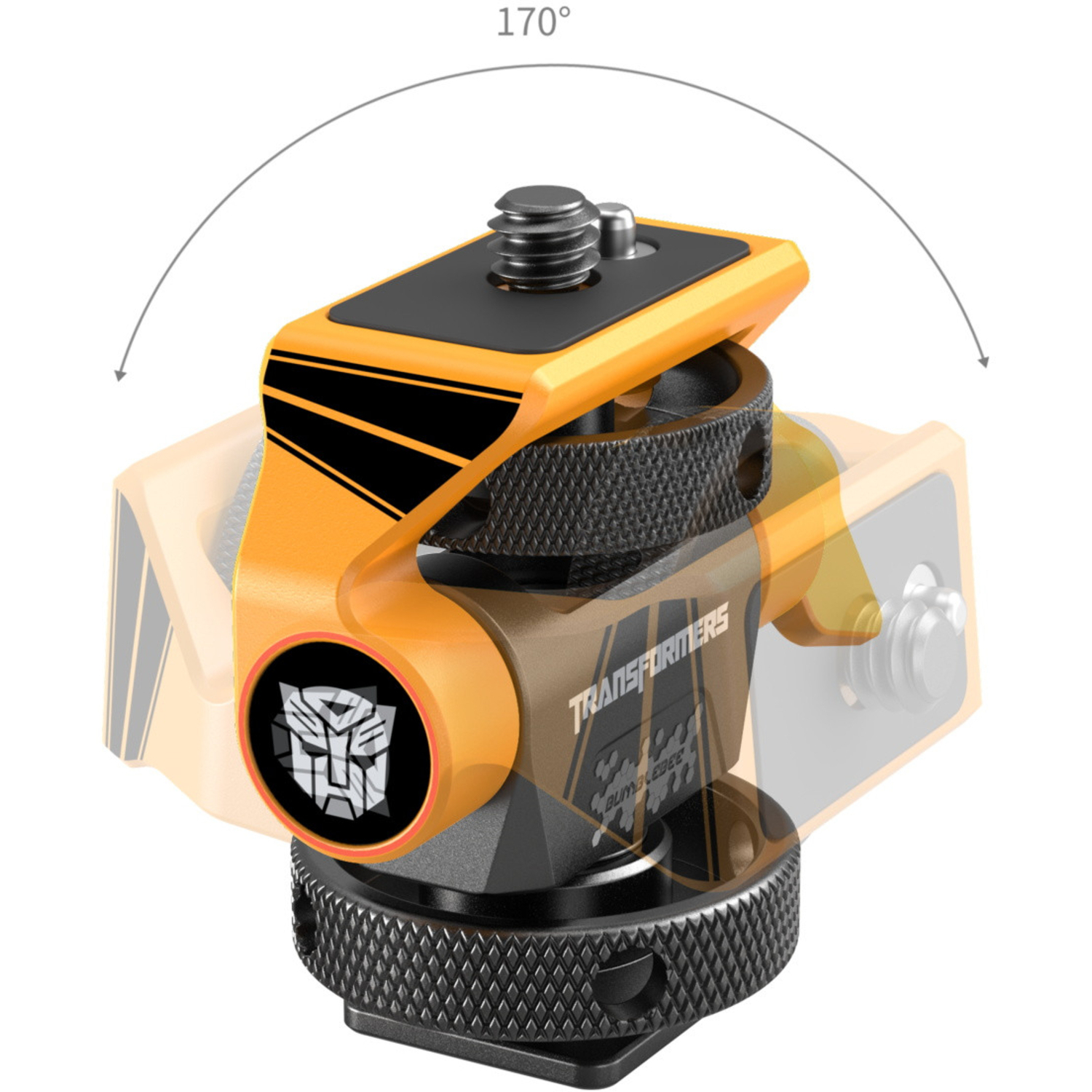 SmallRig Monitorhalterung mit Cold Shoe Mount 5519 BumbleBee Edition
