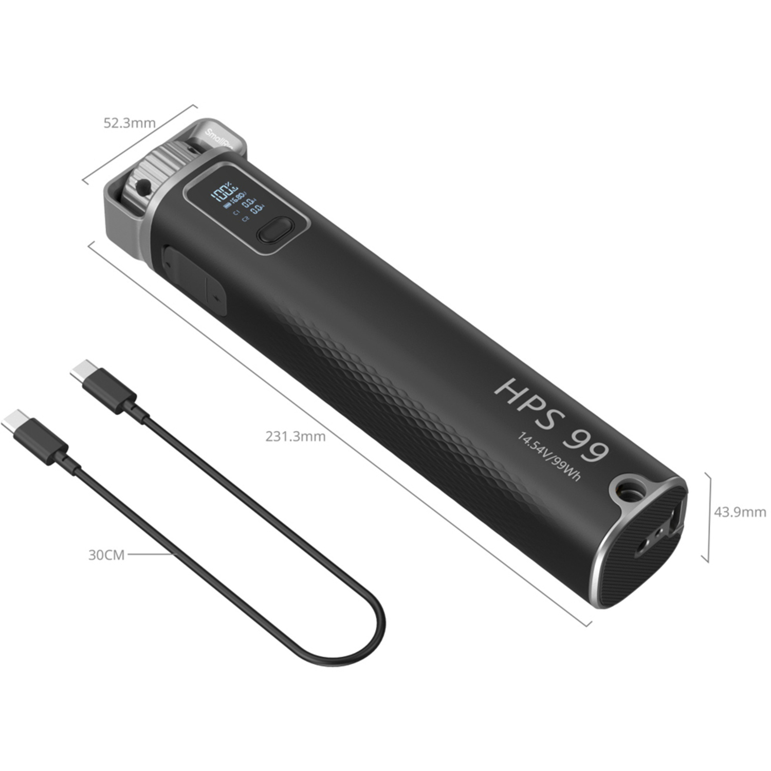 SmallRig Schnelllade-Powerbankgriff HPS99 4553