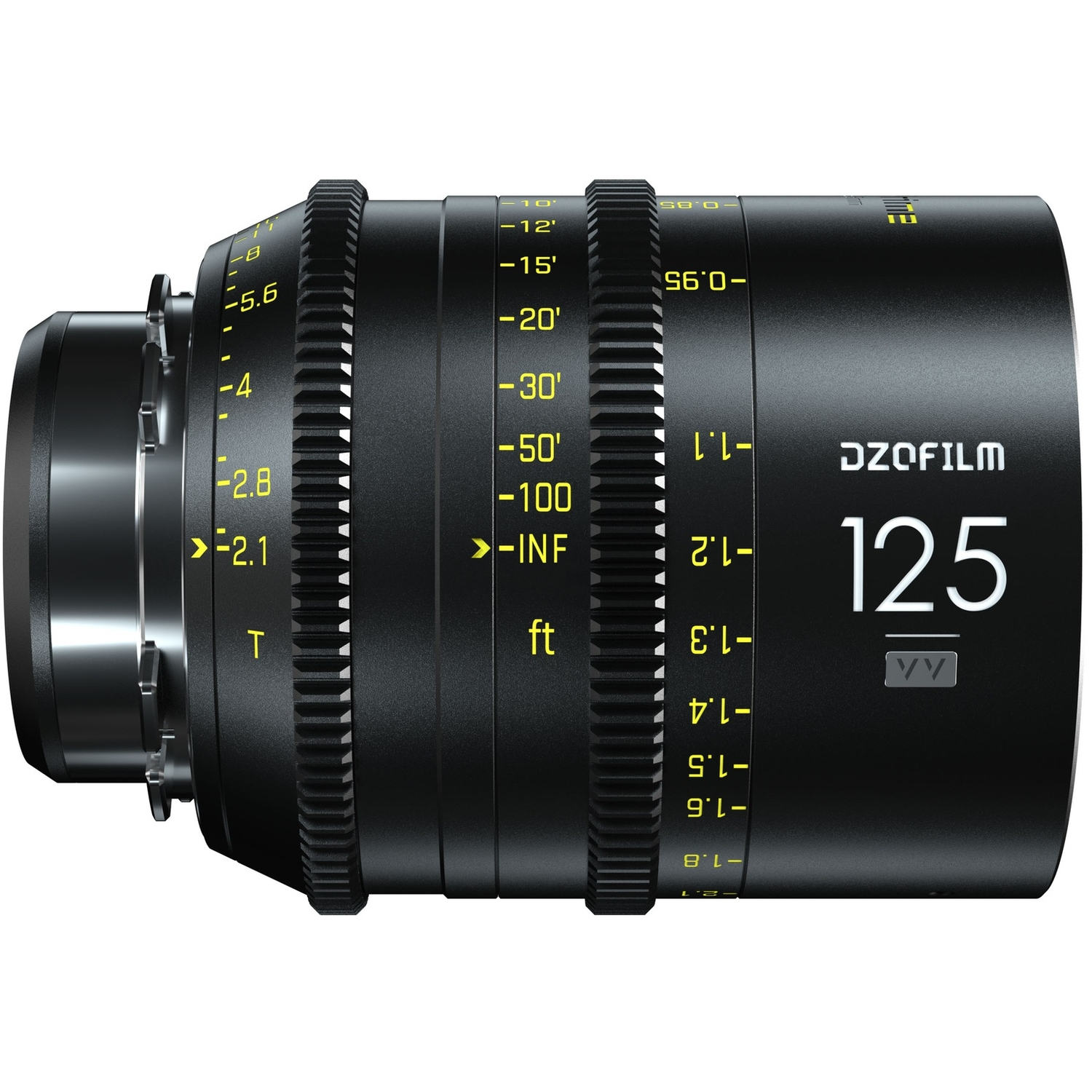 DZOFILM VESPID PRIME 9 Lens Kit 16mm T2.8 und 25/35/40/50/75/90/100/125mm T2.1 (VV/FF) Metric für PL-/EF-Mount