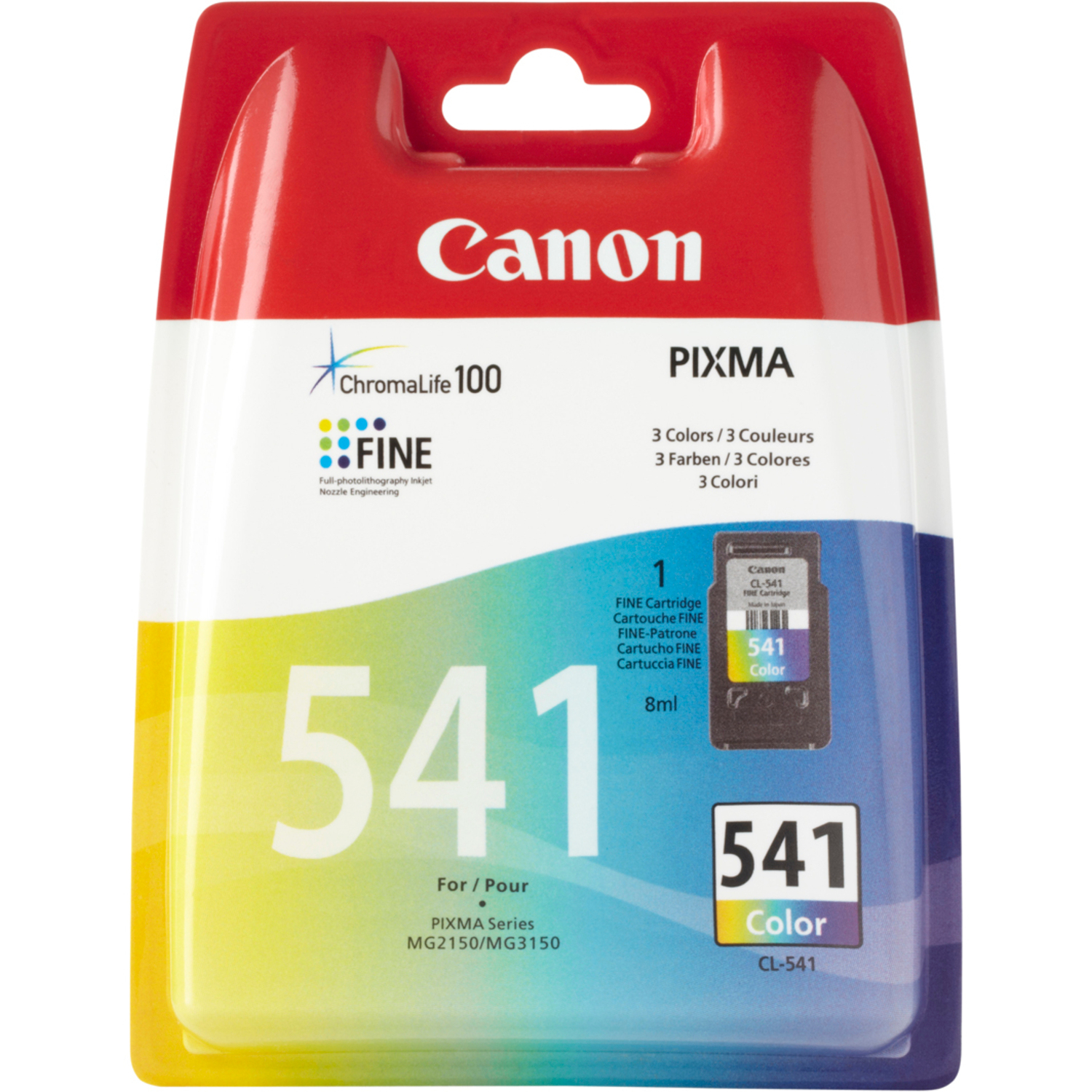 Canon CL-541 Tinte cyan, magenta und gelb