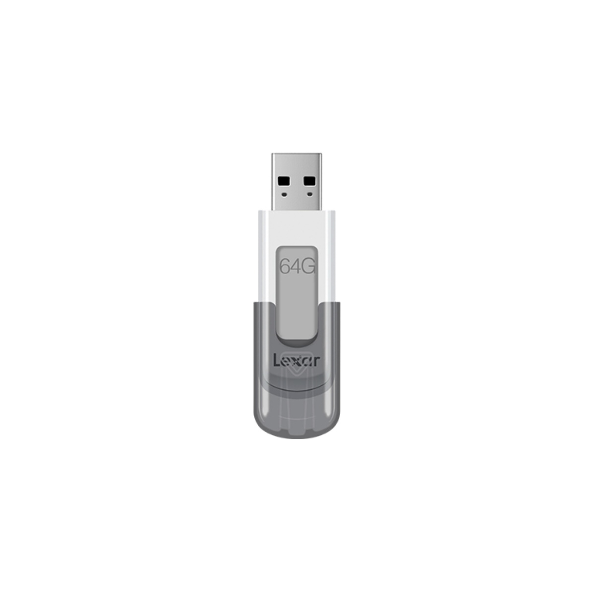 Lexar JumpDrive® V100 USB 3.0 Flash-Laufwerk 64GB grau