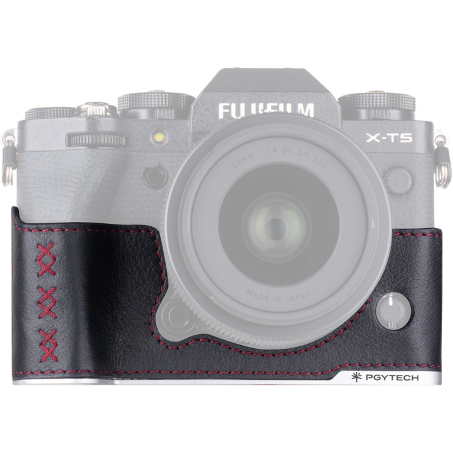 PGYTECH Leder-Kameracase Midnight Black für Fujifilm X-T5